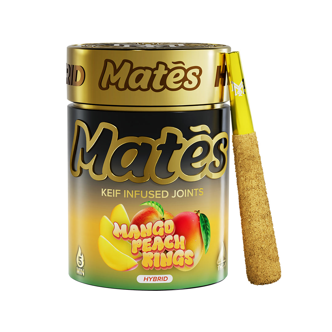 MANGO PEACH RINGS
5 PRE-ROLLS (3 GRAMS)
HYBRID
THC-A