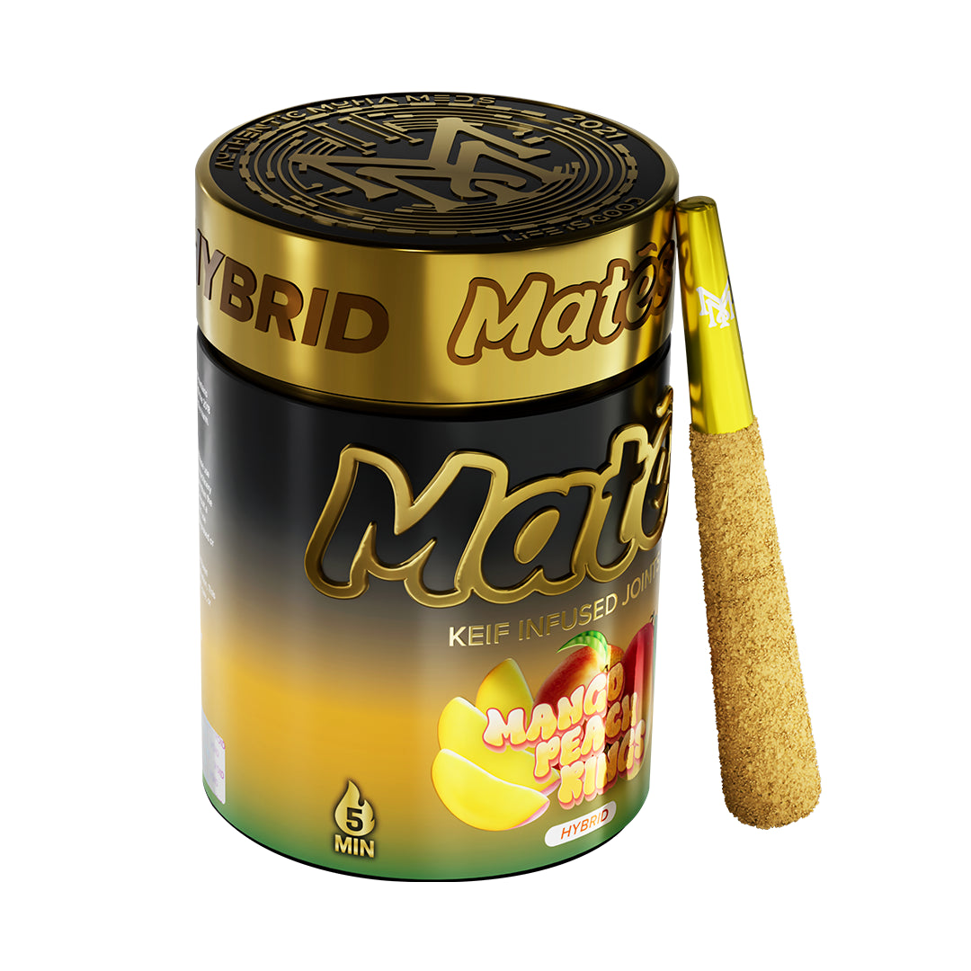 MANGO PEACH RINGS
5 PRE-ROLLS (3 GRAMS)
HYBRID
THC-A