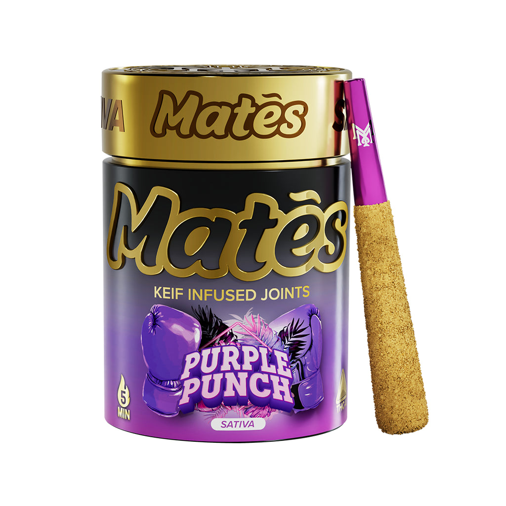 PURPLE PUNCH
5 PRE-ROLLS (3 GRAMS)
SATIVA
THC-A