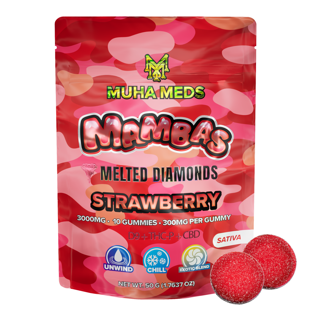 STRAWBERRY
3 GRAM GUMMIES