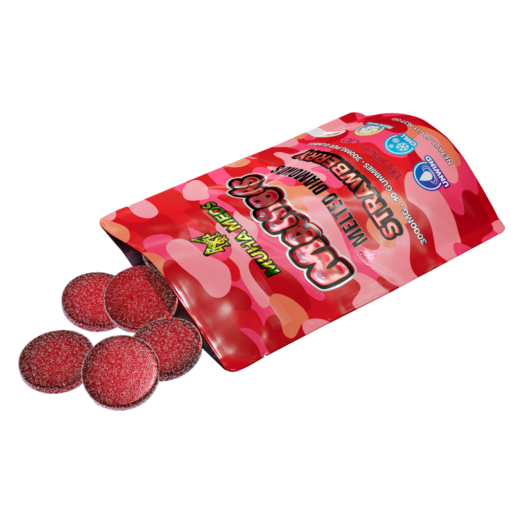STRAWBERRY
3 GRAM GUMMIES