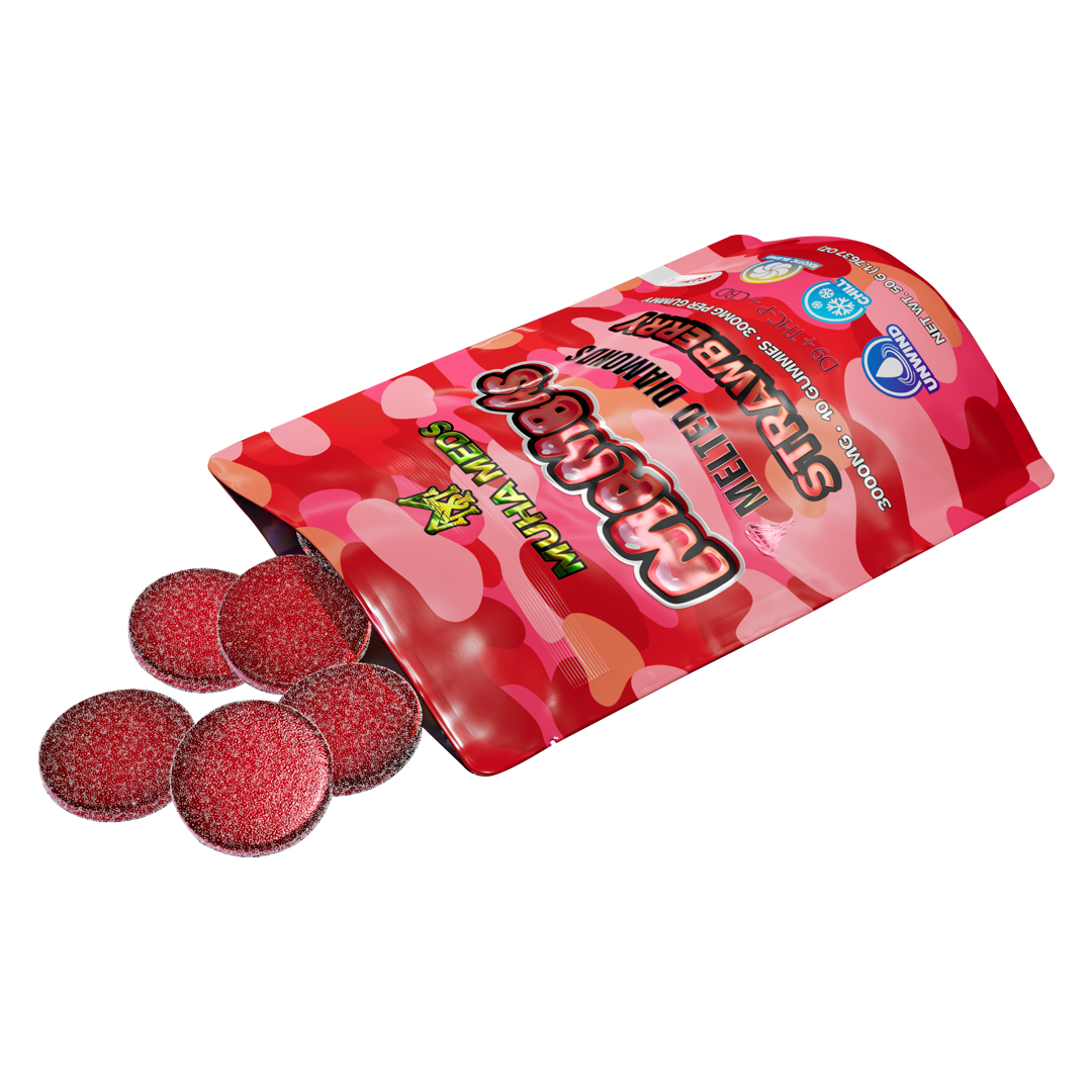 STRAWBERRY
3 GRAM GUMMIES