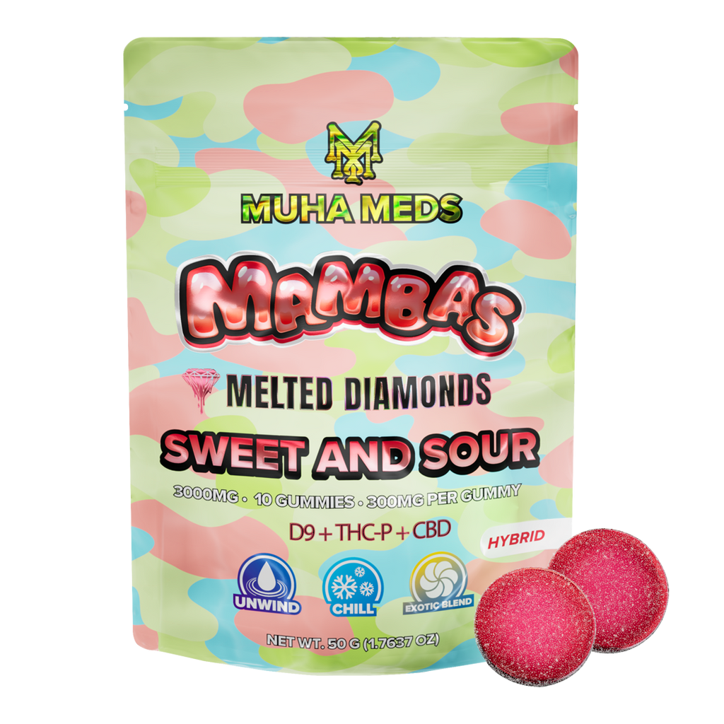 SWEET AND SOUR
3 GRAM GUMMIES