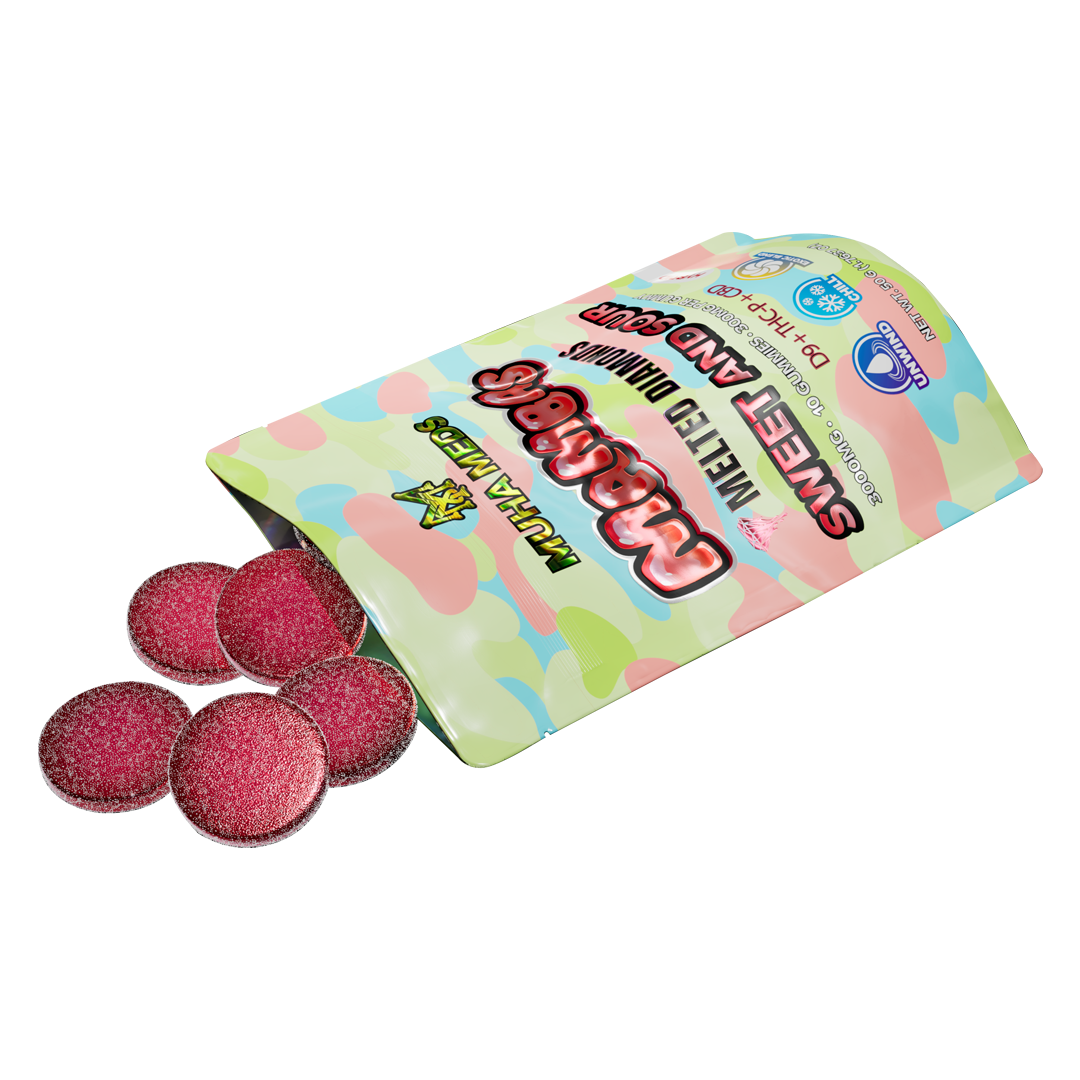 SWEET AND SOUR
3 GRAM GUMMIES