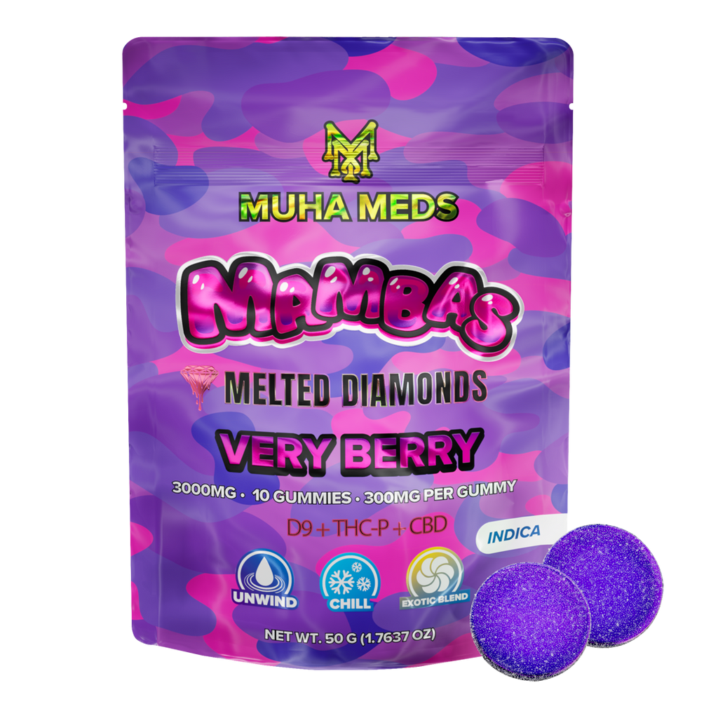 VERY BERRY
3 GRAM GUMMIES